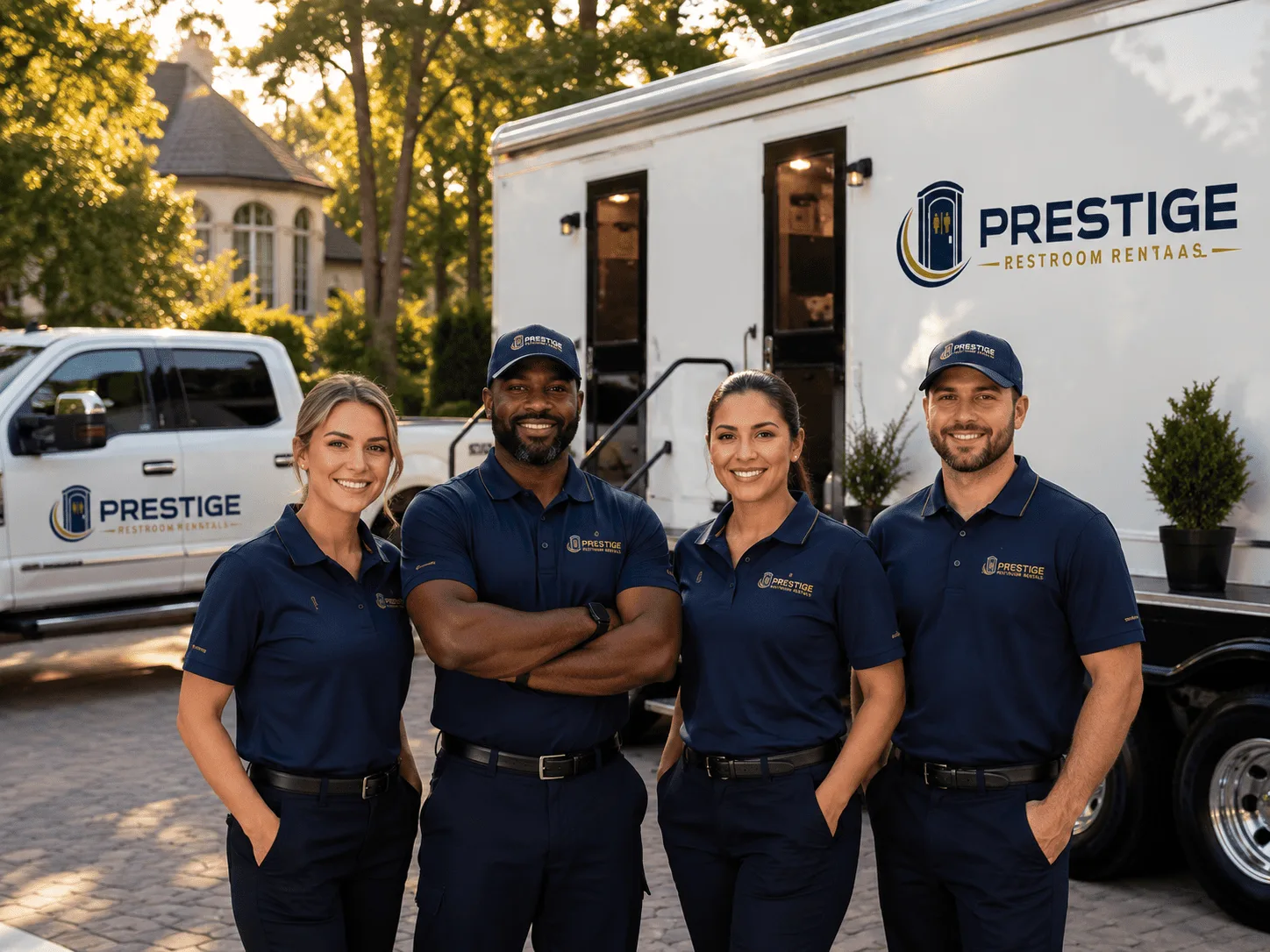 Trusted Luxury Portable Restrooms company in Runge, TX